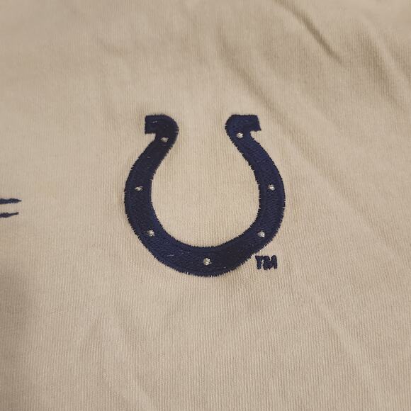 Men's Vintage Logo Athletic Indianapolis Colts Polo Shirt XL - Picture 3 of 6